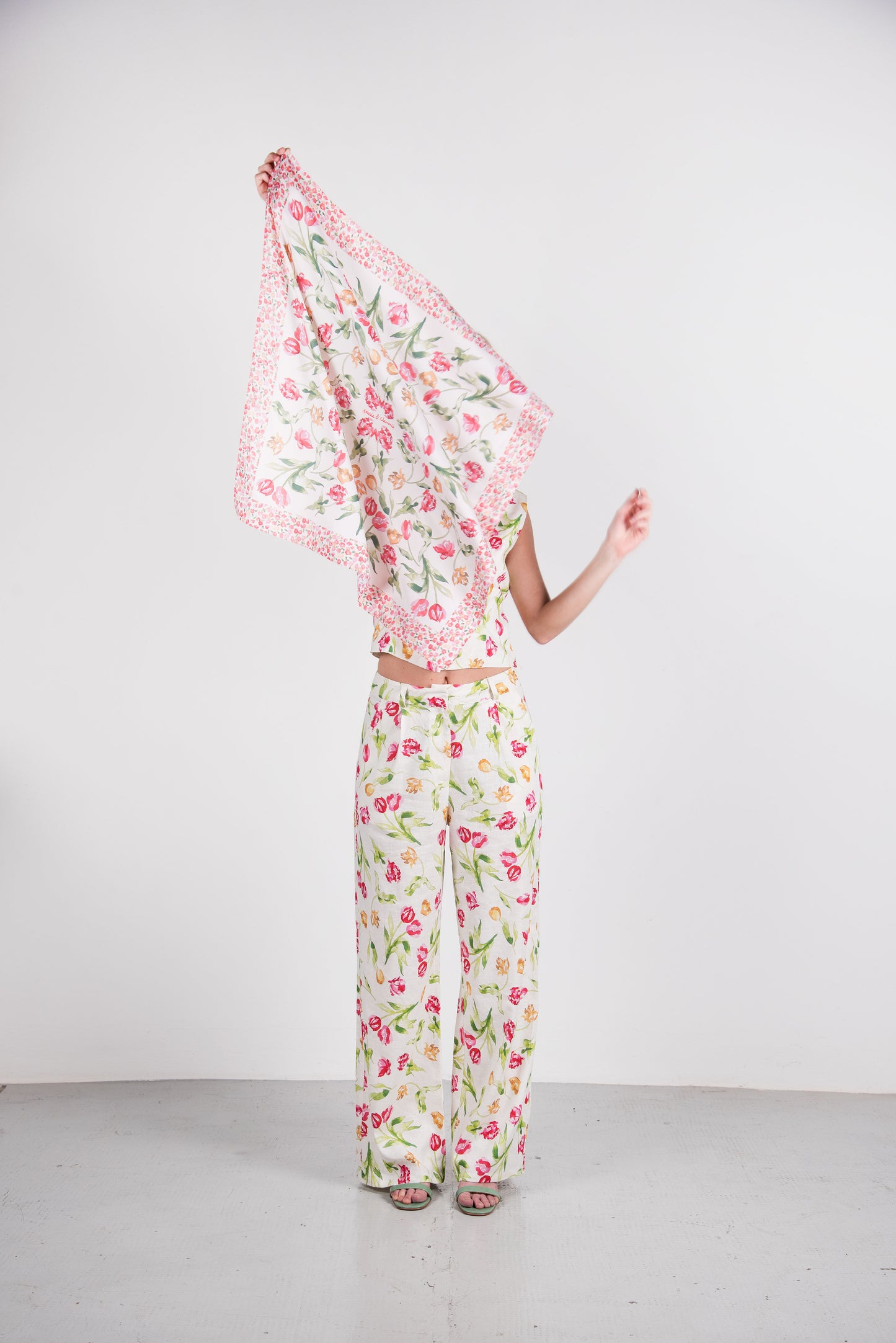 Pañuelo Annie - Floral Mix