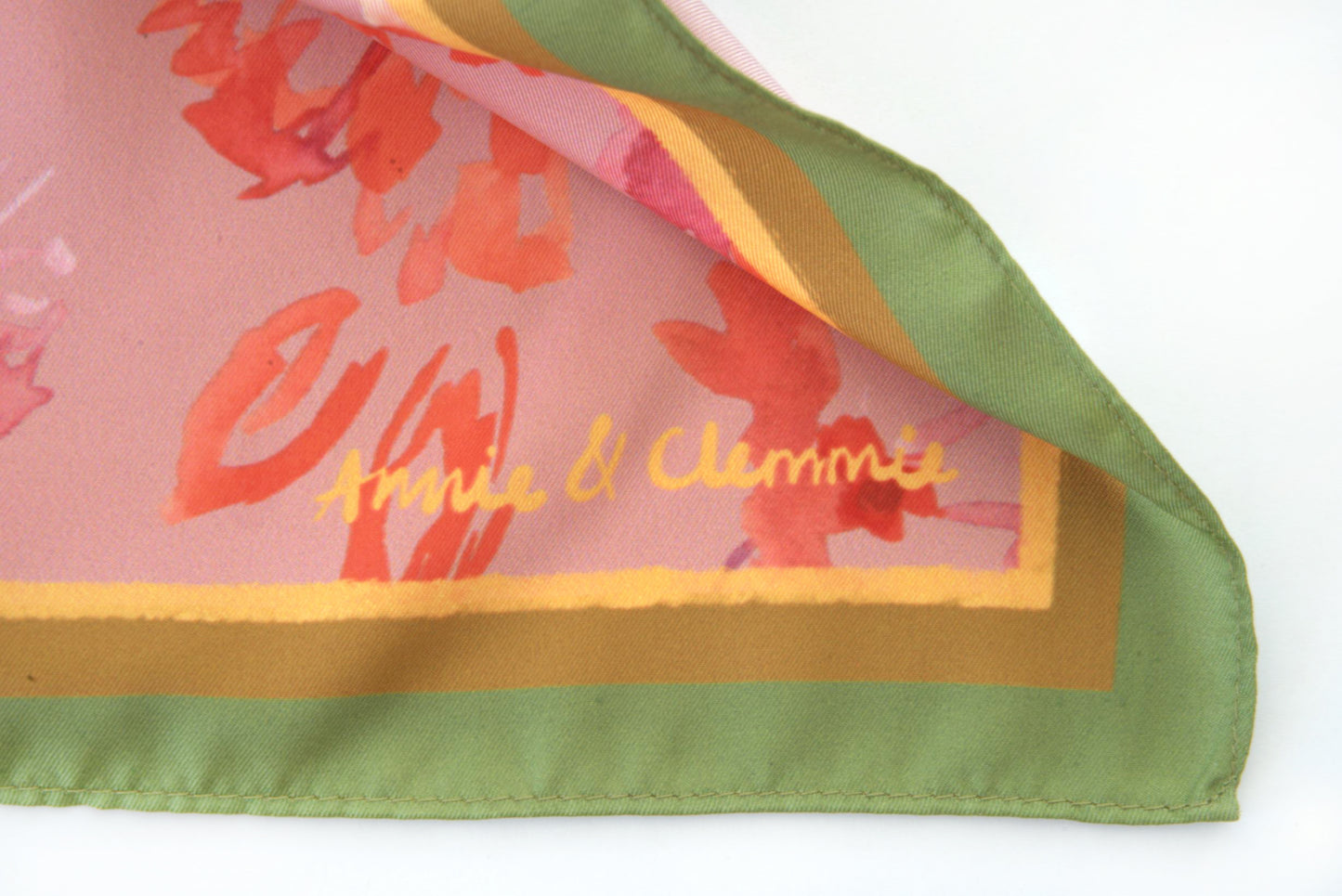 Annie Scarf - Pink Flowers